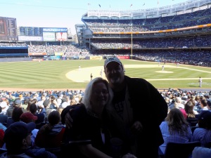 me and ej at yankees